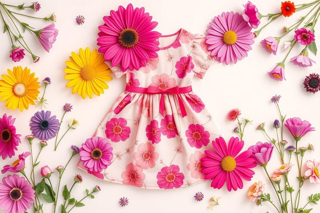 Платье в цветочек Платье в цветочек