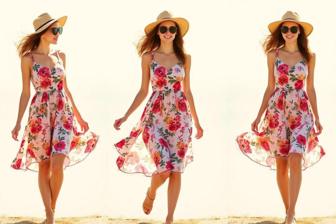 Платье в цветочек Платье в цветочек