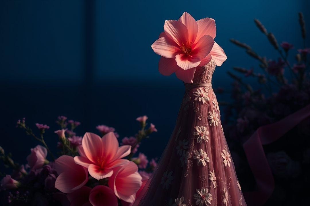 Женское платье с цветочным принтом, лето, солнце, лёгкий ветер