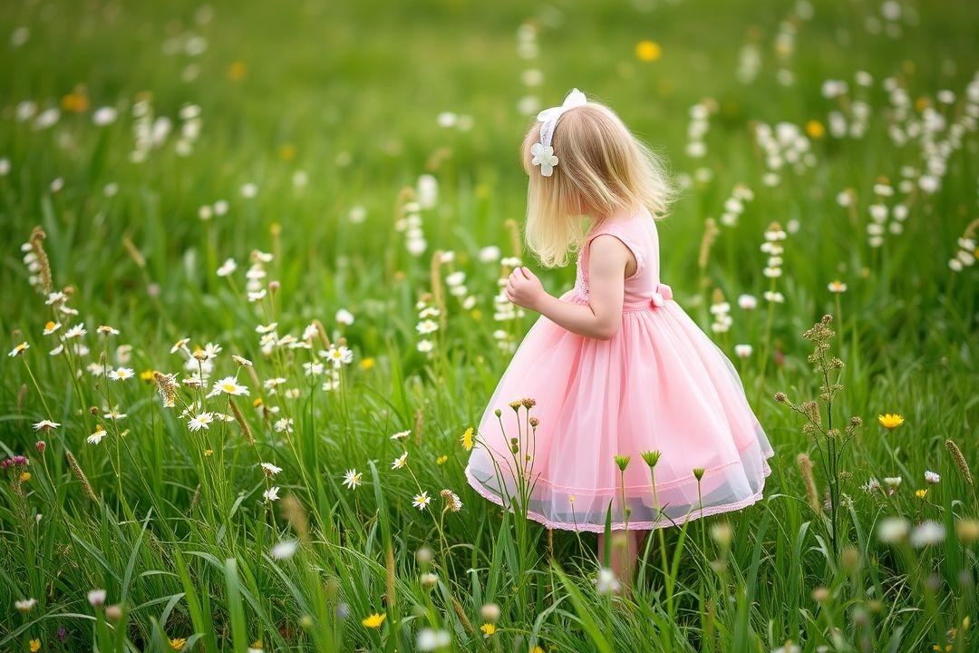 Ретро платье в цветочек, винтажный стиль, тёплый день.